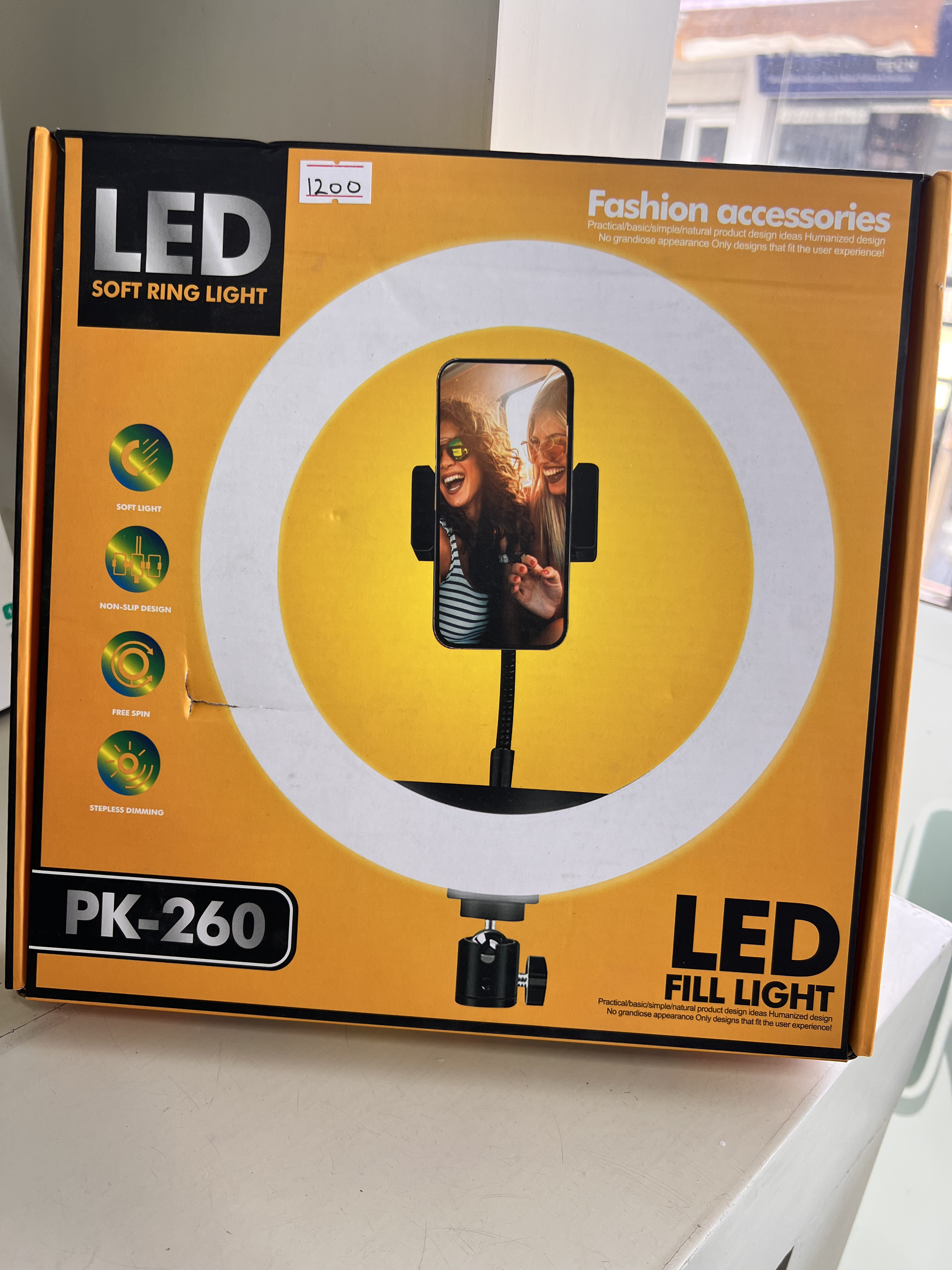 PK-260 Compact LED Ring Light (10-Inch)