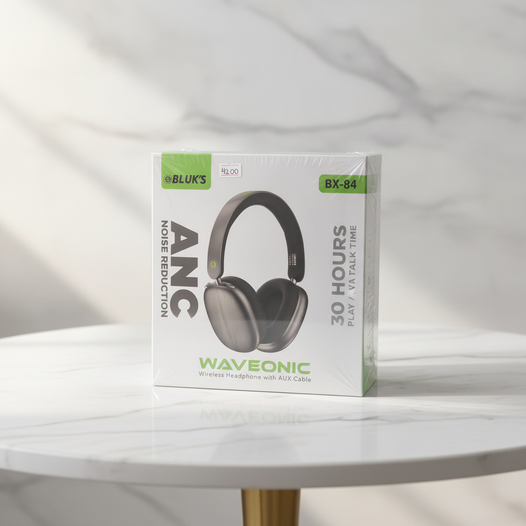 Bluk’s BX-84 Wireless Over-Ear Headphones